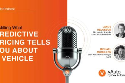 Distilling What Predictive Pricing Tells You About a Vehicle